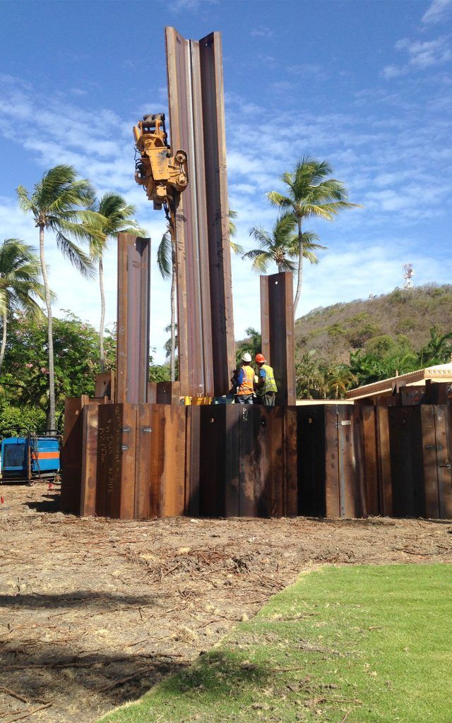 Great House C-SEED TV - Driven Sheet Piles