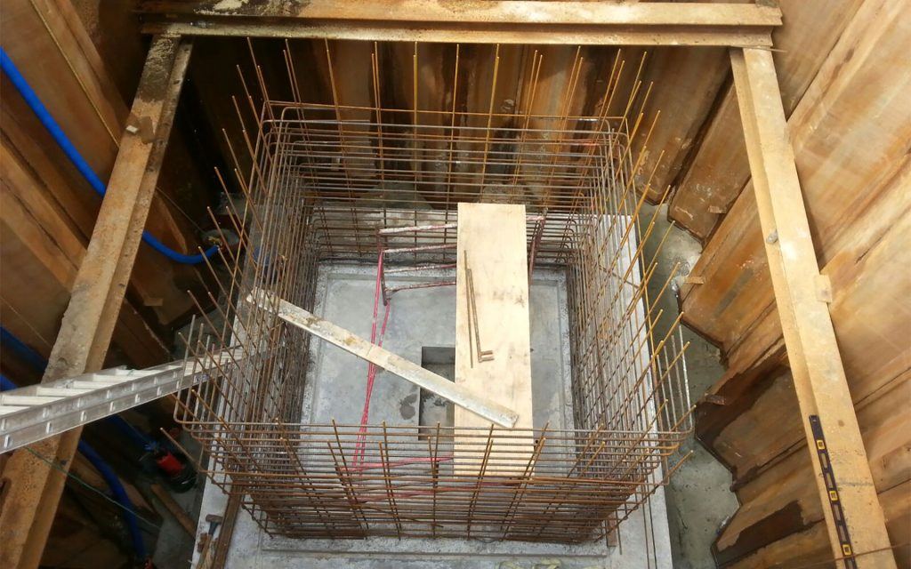 Great House C-SEED TV - 40 cu.m. of reinforced concrete